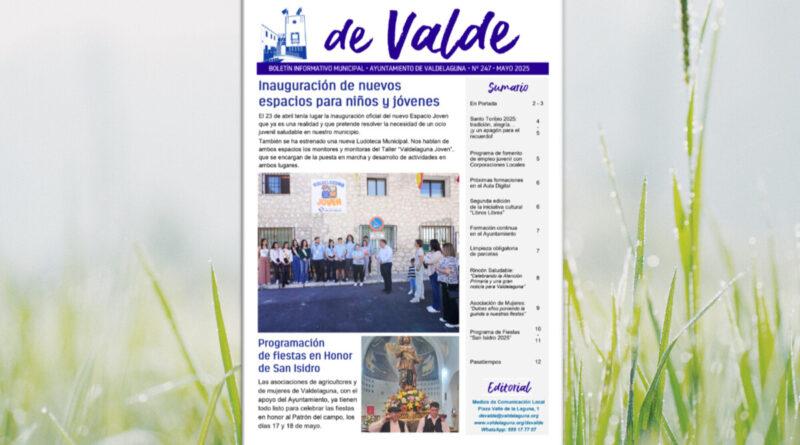Boletín Informativo Municipal «De Valde», mayo 2025