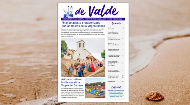 Boletín Informativo Municipal «De Valde», agosto 2025
