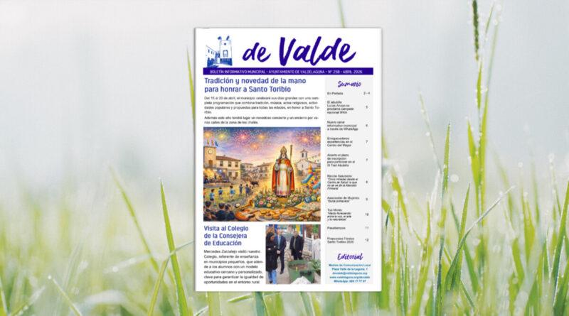 Boletín Informativo Municipal «De Valde», abril 2026