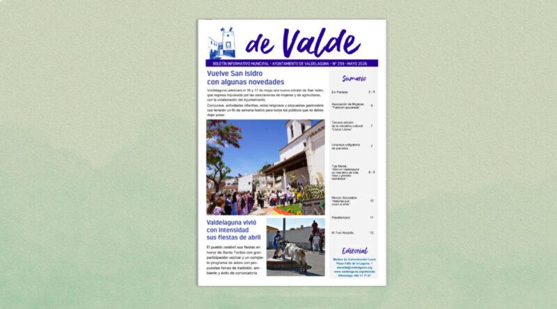 Boletín Informativo Municipal «De Valde», mayo 2026