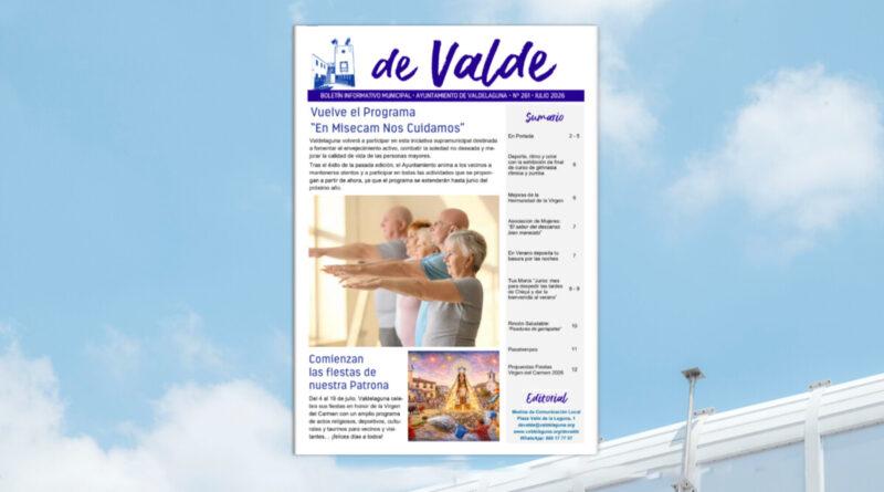 Boletín Informativo Municipal «De Valde», julio 2026