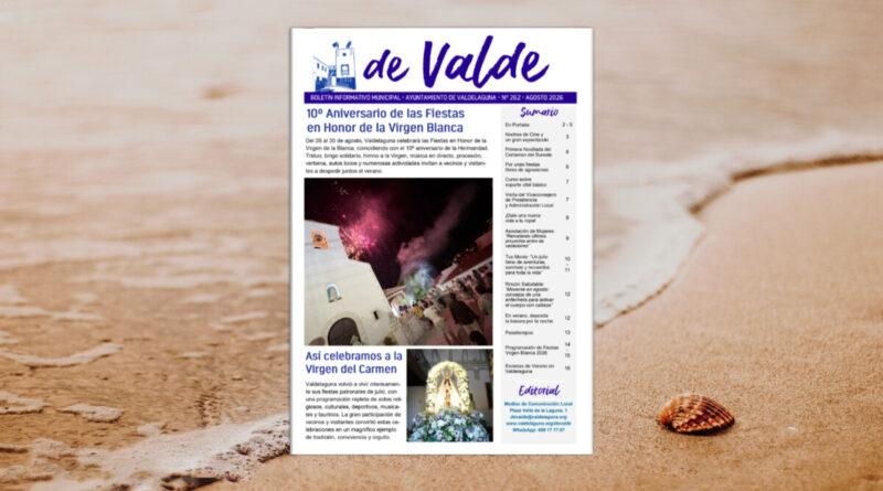 Boletín Informativo Municipal «De Valde», agosto 2026